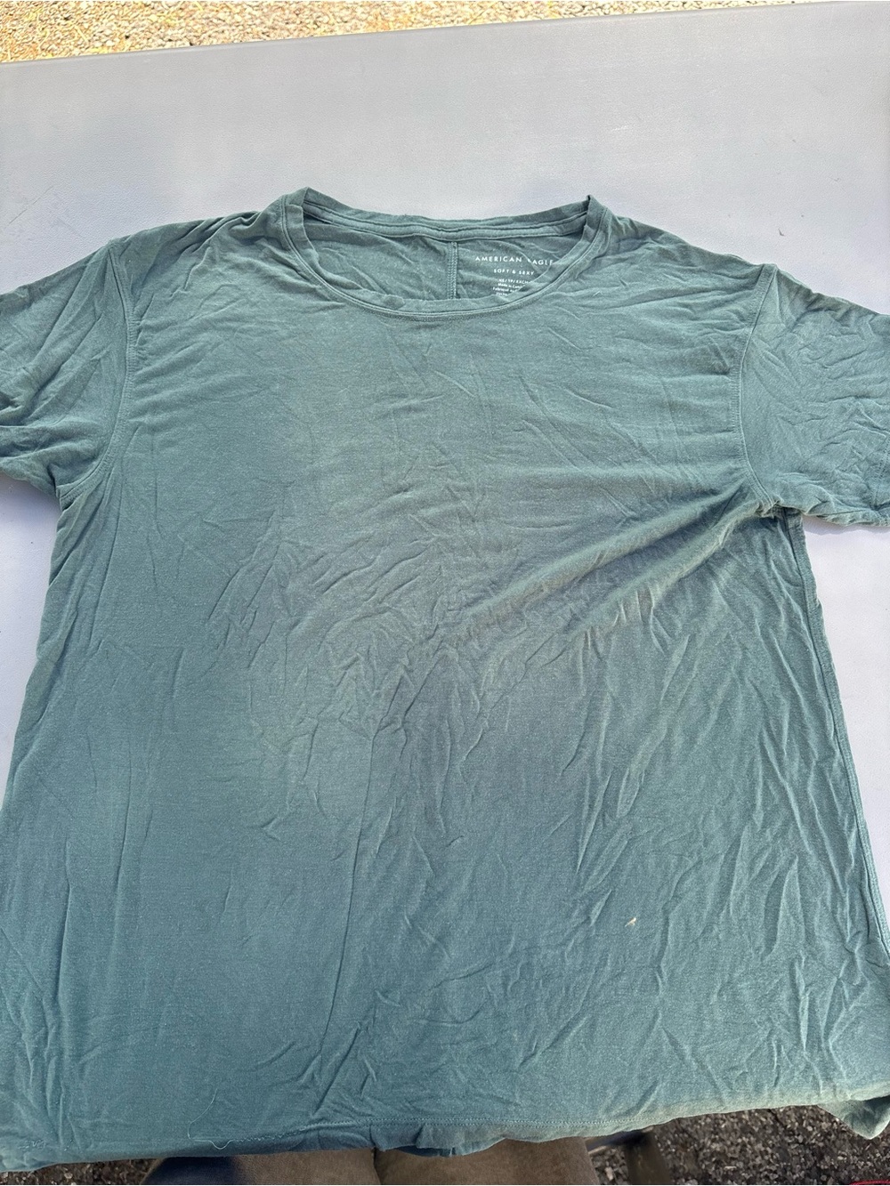American Eagle Outfitters Women’s Crew Neck T-Shirt in Green